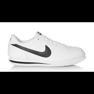 Brand New White On Black Nike Cortez Gym Shoes